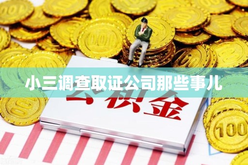 集美小三调查取证公司那些事儿