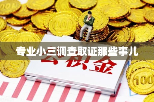 集美专业小三调查取证那些事儿