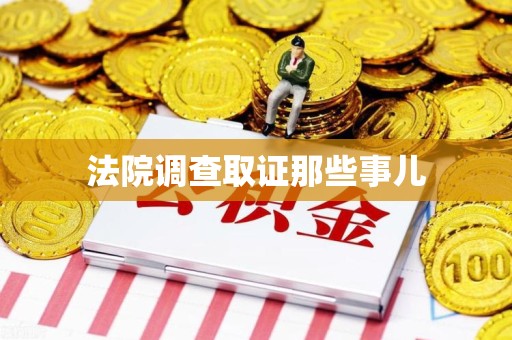 集美法院调查取证那些事儿