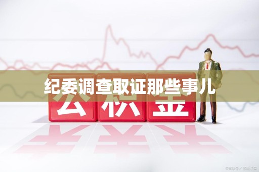 集美纪委调查取证那些事儿